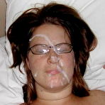 Fourth pic of Cum On Wives - Real submitted pics of amateur housewives getting cumshots!