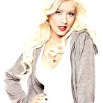 Fourth pic of Christina Aguilera sexy posing scans from mags