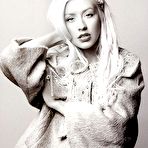 Fourth pic of Christina Aguilera almost nude leaked photos