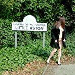 Third pic of Girl next doors public flashing