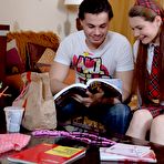 First pic of FuckStudies.com - Horny sweetie fucking with her insatiable tutor