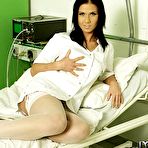 First pic of Sex Previews - Denise Sky white lingerie and stockings nurse blowjobs patient bound in plaster