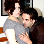 First pic of Young Fatties - Teen Plumper In Stockings Riding Dick