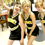 First pic of Sex girlfriend pics :: Teen cheerleader pair masturbates together before.. 