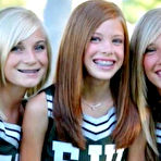 Second pic of Sex girlfriend pics :: Teen cheerleader pair masturbates together before.. 