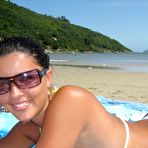 First pic of Real amateur girlfriends having sex Tight body brunette teen gets her shaved pussy fucked hard