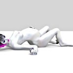 Third pic of Hot 3D cutie getting fucked hard by gigantic black cock at Hd3dMonsterSex.com