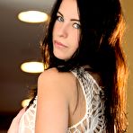 Second pic of 
      Veronica Radke peels off her nightgown to show her perfect curves
    