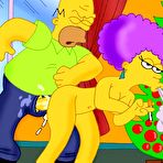 Fourth pic of Simpsons family Christmas orgy - VipFamousToons.com