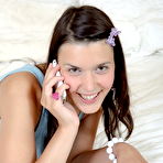 First pic of Spoiled Virgins - Teen Brunette Double Teamed