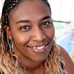 Fourth pic of Chubby Loving - Fat Ebony Girl Teasing On Bed