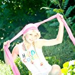 First pic of LollyHardcore.com - Blonde teen cutie in pigtails showing off amazing body