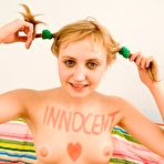 Fourth pic of Young Throats - Nice Teen Blonde Giving Deep Blowjob