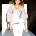Third pic of Jessica Hart sexy runway shots