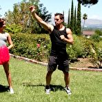 First pic of Cheerleader Auditions - Teen Hope Howell Enjoying Outdoor Sex