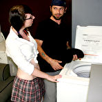 First pic of Laundry Handjob With Dakota at Teen Tugs