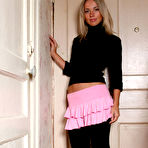 First pic of A Real Virgin Posing In Her Closet Showing Us Her Gorgeous Barely Legal Teen Pussy