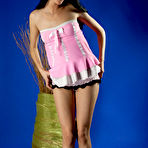 Third pic of A Skinny Virgin Teeny With Long Dark Hair Removes Her Panties And Shows Us Her Tight Virgin Snatch