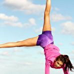 Third pic of Nina Dobrev sexy fitness photoshoot