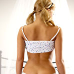 First pic of Hot Young Barely Legal Virgin Teeny Removes Her Panties Showing Her Tight Virgin Pussy