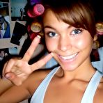 First pic of Real amateur girlfriends having sex Tight body brunette teen gets her shaved pussy fucked hard
