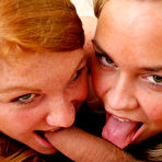 Third pic of three way blowjob at wetandpuffy.com