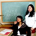 Fourth pic of Chubby Loving - Two Fat Coeds Fucking A Teacher