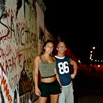 First pic of Berlin Public Bangers - German Couple Flashing And Banging Outdoors