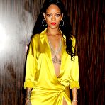 Second pic of Rihanna no bra at The 56th Annual GRAMMY Awards