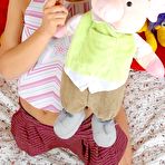 First pic of Spear My Pussy - Pigtailed Teen Handling Big Dick