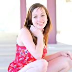 Second pic of FTV Girls Victoria Outdoor Striptease - FTVGirls.com