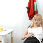 First pic of White Teens Black Cocks - Slim Blonde Teen Sucking Dark Huge Cock