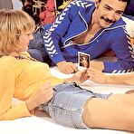 First pic of Retro porn ~ Two retro cuties fucked by the dirty man next door!