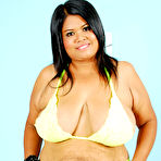 First pic of Asian BBW shows off her soft body and heavy tits!