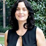 Second pic of Carrie Anne Moss Nude Caps And Pregnant Shots