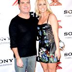 Fourth pic of Britney Spears posing at X Factor Viewing Party