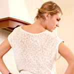 Second pic of Panty job makes dude unload into teen's cleavage