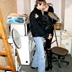 First pic of Little Hellcat - Teen Clothed Sex In Laundry Room