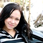 Fourth pic of Little Hellcat - Slim Amateur Teen Fucked In Car
