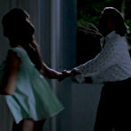 First pic of Manuela Arcuri exposed her boobs in A Spasso Nel Tempo