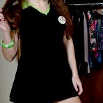 First pic of Hot brunette welcomes his dick to her tight teen ass