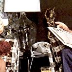 First pic of Retro porn ~ Two seventies couples having phonesex