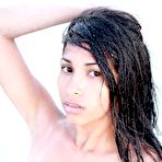 Third pic of Petite Latina At The Beach