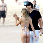 First pic of LeAnn Rimes sexy in bikini on the beach