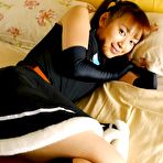 Third pic of Horny Asian slut shows off her white panties @ Idols69.com FMG's