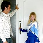 First pic of Cheerleader Auditions - Teen Cheergirl Meadow Double Teamed