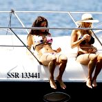 Third pic of Bianca Gascoigne sexy in bikini on the beach in Spain