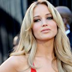 Third pic of Jennifer Lawrence in tight red dress at Academy Awards