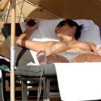 First pic of Aida Yespica topless on the beach paparazzi shots