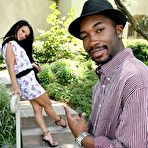 First pic of Eat My Black Meat - Skinny Brunette Slut Enjoys Big Dick